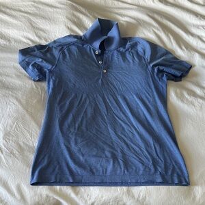 Lululemon golf shirt  Blue Polo Shirt